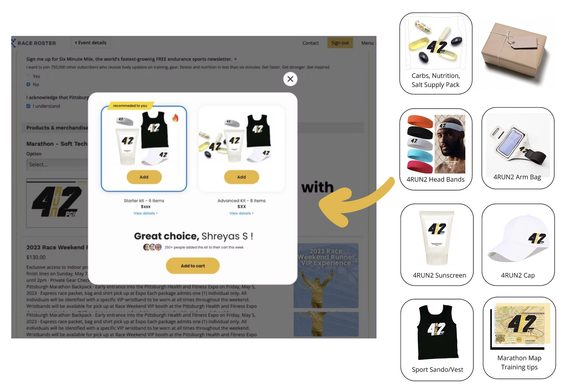 Registration and Starter Kit